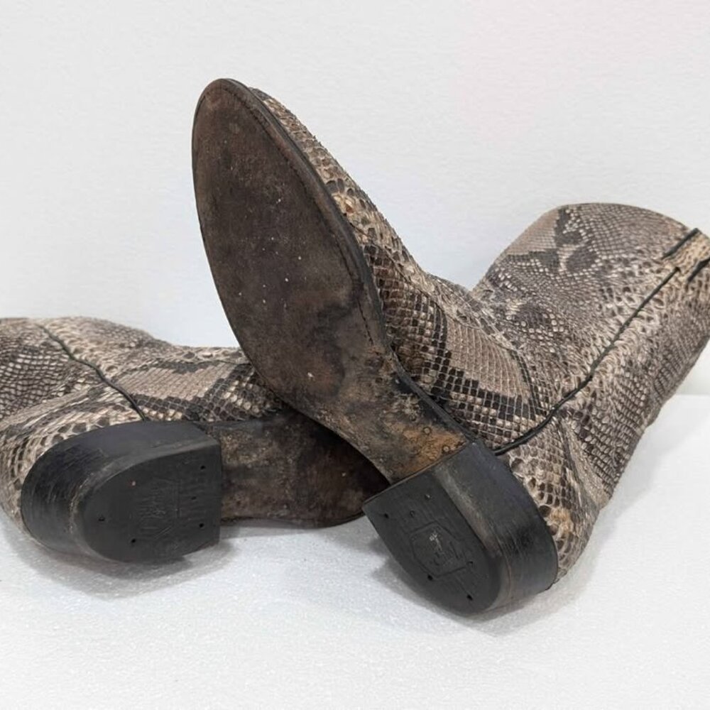 Tony Lama Snakeskin Boots - Picture 3 of 7